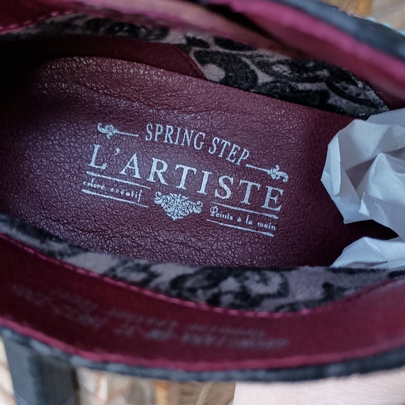 L'ARTISTE Black and Multicolor Ankle Boots_37 - Picture 7 of 7